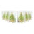 1980s Vintage Christmas Tree Old Fashioned Tumbler Drinking Glasses - Set of 6 For Sale