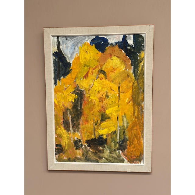 KJ Steinlöf, Trees, 1973, Oil on Canvas, Framed For Sale - Image 13 of 18