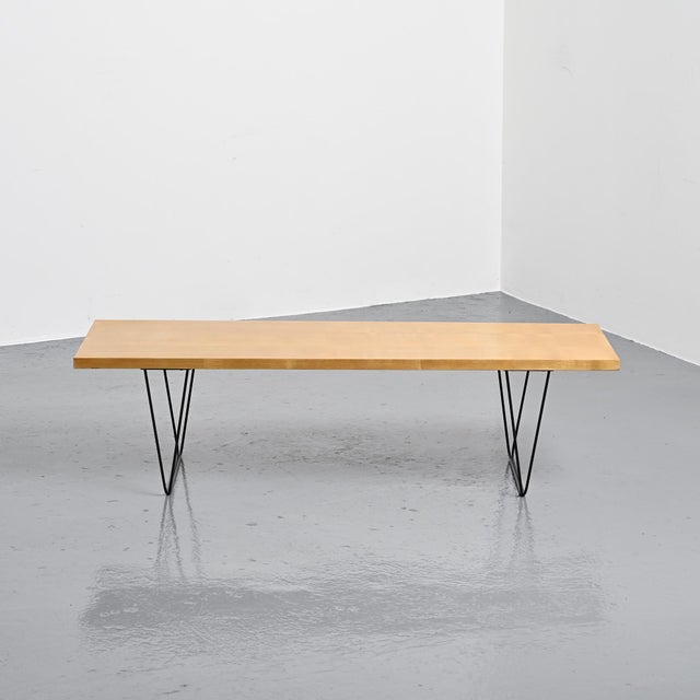 CM 191 Coffee Table by Pierre Paulin for Thonet, 1950s For Sale - Image 6 of 12