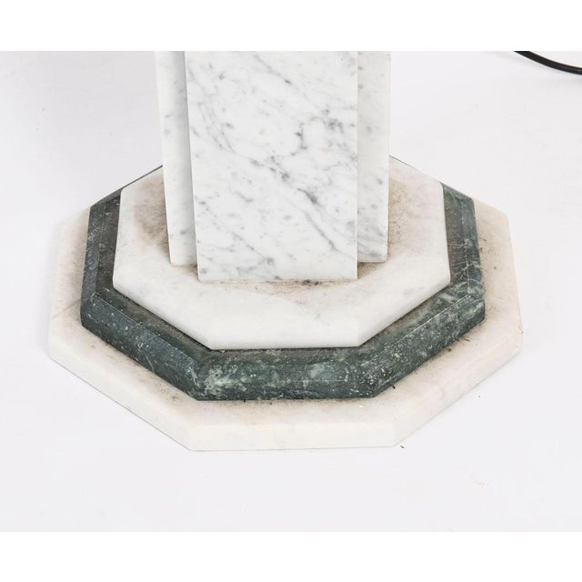 Antique Bronze Libertas Figural Torcheres Lamps by F. De Luca, 20th Century, Set of 2 For Sale - Image 17 of 18