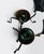 Black Vintage Copper Wrought Iron Leaf Candle Holder Set For Sale - Image 8 of 9