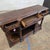 Oak Antique Jacobean Style Walnut Buffet With Ornate Carved Legs, Drawers, & Open Shelving For Sale - Image 11 of 18