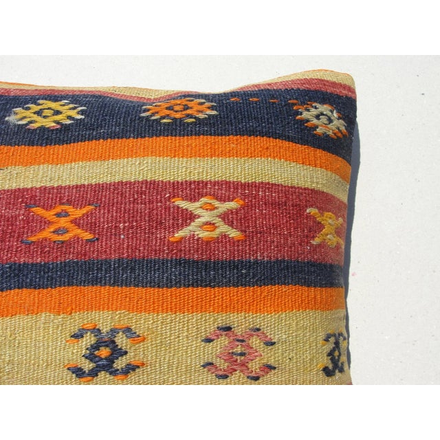 Kilim Rug Pillow For Sale - Image 4 of 12