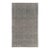 Vintage Distressed Rug, Minimalist Diamond Lattice on Gray - Rug & Kilim For Sale