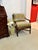 McGuire, “Target Back” Rattan Lounge Chairs With Ottoman. Fully Refurbished. Beautiful Original Upholstery in Excellent Condition. For Sale In West Palm - Image 6 of 12
