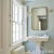 Schumacher Schumacher Emma Stripe Narrow Wallpaper In Chambray For Sale - Image 4 of 4