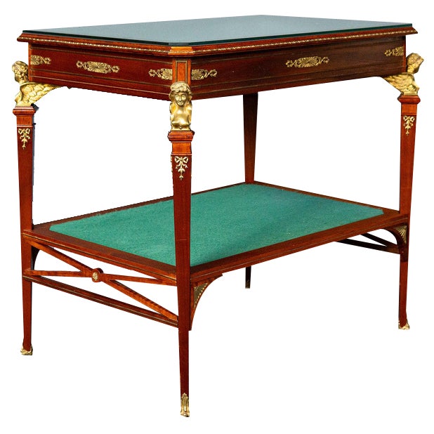 Neo-Empire Salon Table, Early 1900s For Sale