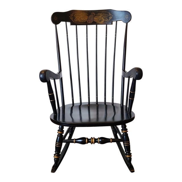 Vintage Ethan Allen Gloucester Boston Style Rocking Chair Chairish