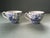 Mid 20th Century Mid 20th Century Johnson Brothers “Tulip Time” Blue & White Teacups-a Pair For Sale - Image 5 of 7
