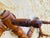 Antique Wall Mounted Turned Wood Folding Coat Rack, 1890s For Sale - Image 11 of 18