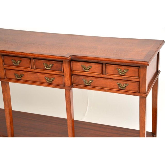 Vintage Georgian Console Table, 1950s For Sale - Image 9 of 10