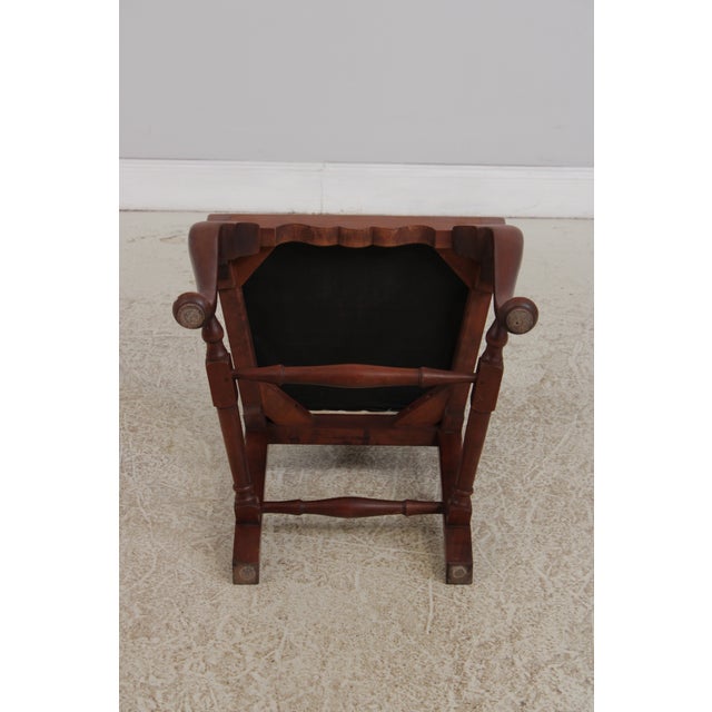 Set of 8 Eldred Wheeler Cherry Dining Room Chairs For Sale - Image 17 of 18