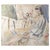Nude Model, 20th Century, Watercolor on Paper For Sale - Image 8 of 8