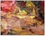 Late 20th Century Flowered Entry, Sandra Boschet For Sale - Image 4 of 5