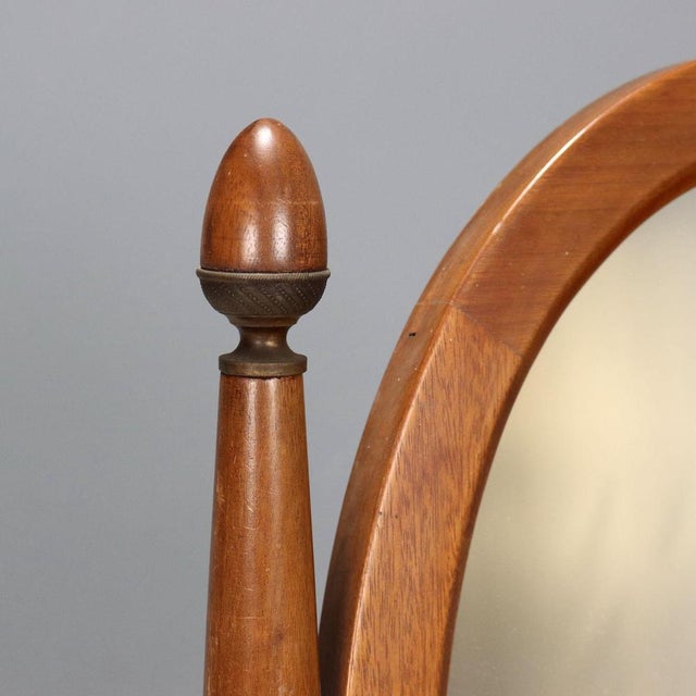 Small Empire Style Mahogany Dressing Table For Sale - Image 4 of 12