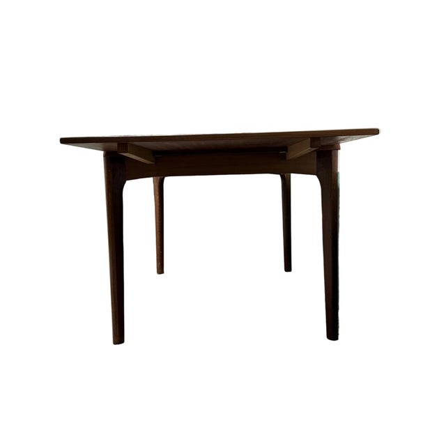 Wood Vintage Vejle Stole & Mobelfabrik Danish Teak Mid Century Modern Draw Leaf Dining Table For Sale - Image 7 of 18