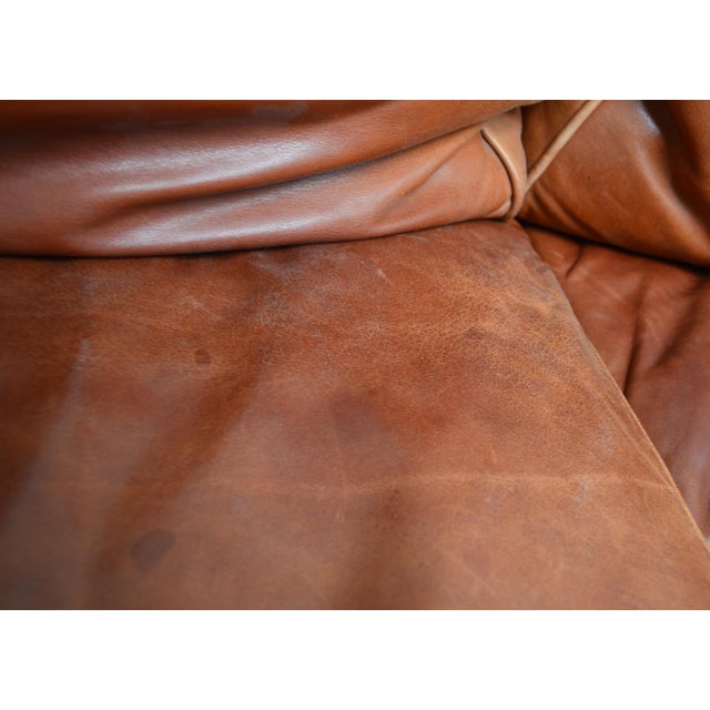 Ralph Lauren Leather Sofa For Sale In Philadelphia - Image 6 of 18