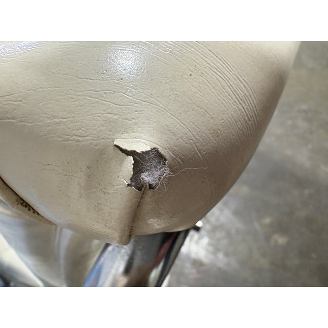 Set 6 Daystrom Tufted Cantilever 1970s Dining Chairs For Sale - Image 9 of 12