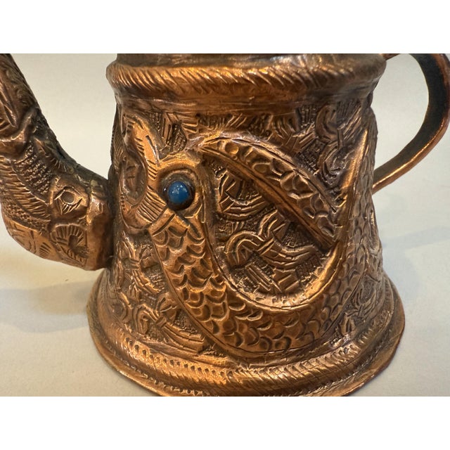 18th Century Indian "Bidri Ware" Hookah Base For Sale - Image 9 of 11