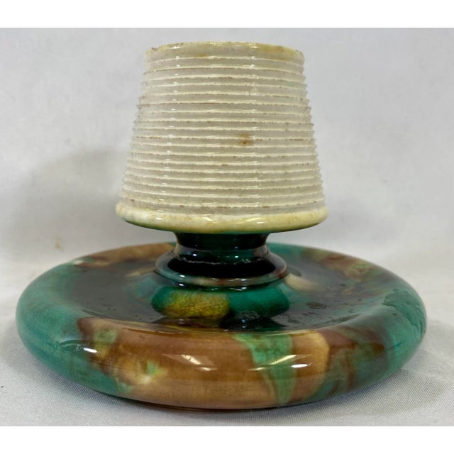 Antique Wedgwood Majolica Match Striker Made in England - Circa 19th Century. Definitely a unique gift for the person who...