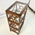 Brown 1980s Vintage Hollywood Regency Contemporary Target Design Etagere Display Case, After McGuire For Sale - Image 8 of 16