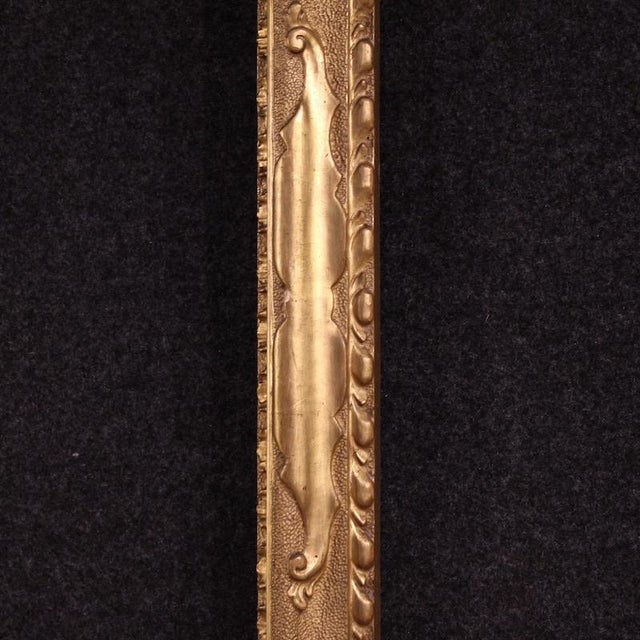 Antique Italian Gilded Frame, 1880 For Sale - Image 9 of 14