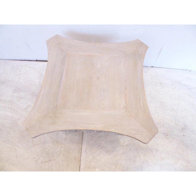 Modern 19th Century Neoclassical Architectural Column Capital Coffee Table For Sale - Image 3 of 8