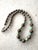 Beautiful, antique nickel silver with turquoise beaded necklace