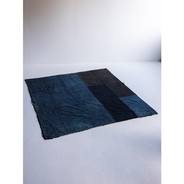 Japanese Antique Rag "Boro" 1800s-1860s / Abstract Art Wabi Sabi For Sale - Image 14 of 15