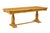 English Oak Extending Dining Table For Sale - Image 9 of 9
