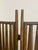Vintage Walnut Three Panel Geometric Room Divider. For Sale - Image 13 of 18