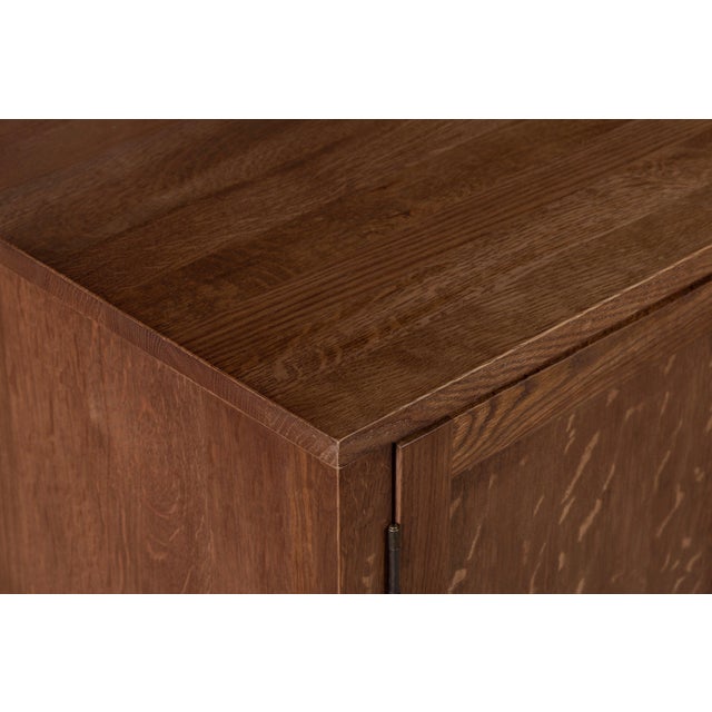 Brown Mission Turner Sideboard With 3 Drawers and 2 Doors - Walnut (Aw) - 58" For Sale - Image 8 of 11