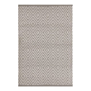 Dash & Albert by Annie Selke Diamond Fieldstone/Ivory Indoor/Outdoor Rug, 7' 6" x 9' 6" For Sale
