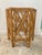 Natural Rattan Chippendale Pedestal Dining Table Base For Sale - Image 11 of 12