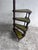 English Wooden Folding Library Steps with Green Leather Treads For Sale - Image 6 of 11