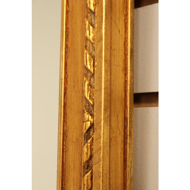 Friedman Brothers Vintage French Style Gold Mirror For Sale - Image 12 of 14