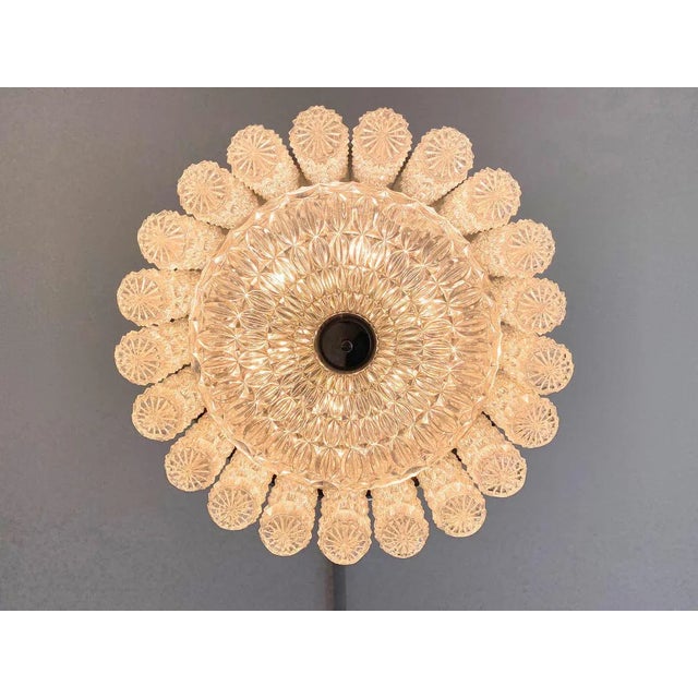 Silver Ceiling Lamp, 1960s For Sale - Image 8 of 9