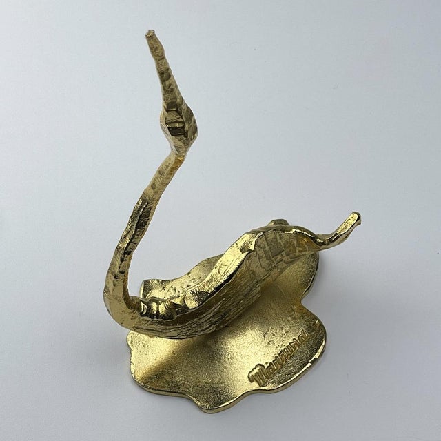 Vintage Metal Sculpture Bird by Salvino Marsura, Italy, 1970s For Sale - Image 11 of 11