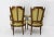 Set of Mid-Century Louis XVI Revival Open Armchairs with Footstools, France For Sale - Image 4 of 11