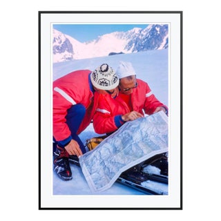 Toni Frissell 'Map Readers' Archival Pigment Print Framed in Black For Sale