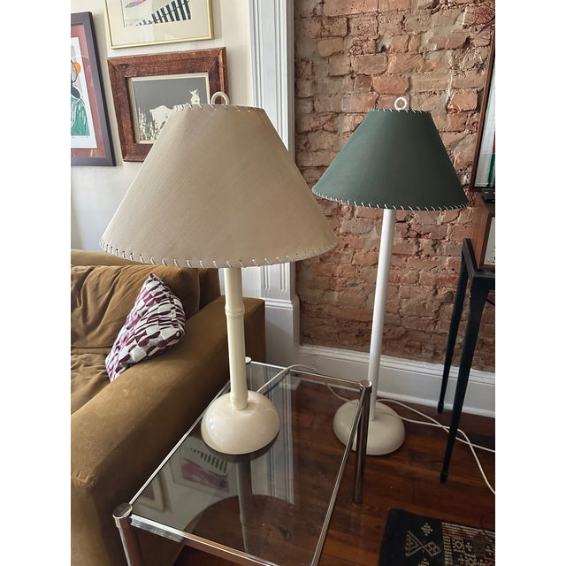 Vintage 1970's Olympia Indoor Outdoor Table Lamp For Sale - Image 9 of 10