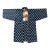 Rare Japanese Woven Ikat Child Kimono Nemaki For Sale