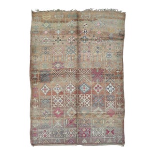 Vintage Wool Area Rug - 11 X 7.1 Ft For Sale