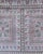 Textile Afghan Baluch Hand-Knotted Wool Rug, Indigo Panel Grid, 9'9" X 6'2" For Sale - Image 7 of 13