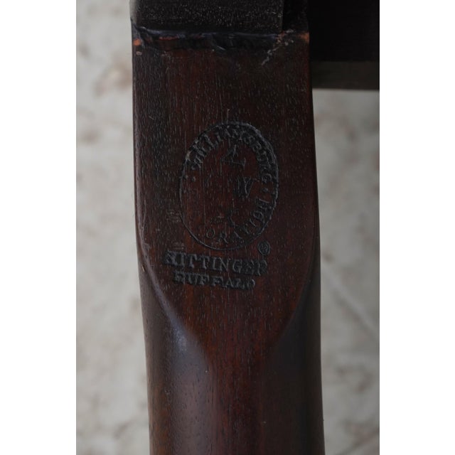 Pair Kittinger Cw-146 Colonial Williamsburg Mahogany Side Chairs For Sale - Image 18 of 18