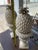 Ceramic 1980s Pineapple Urns - a Pair For Sale - Image 7 of 8