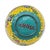 Chinese Cloisonné Enamel Bowl With Yellow Floral Exterior and Blue Interior For Sale - Image 9 of 13