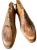 Pair of 1920s Wood Shoe Molds With Applied Leather, European Size 42 For Sale - Image 4 of 8
