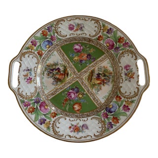 Schumann Bavaria Handled Salad Plate For Sale