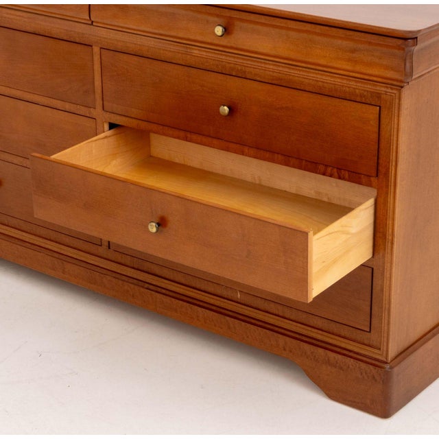 Louis Philippe Style Maple Chest of Drawers For Sale In New York - Image 6 of 9